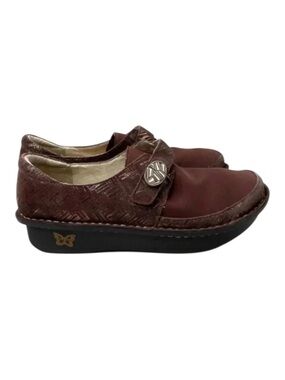Alegria PG Lite Dream Fit Den 589 Brown Slip On Comfort Shoes